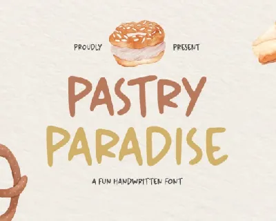 Pastry Paradise font