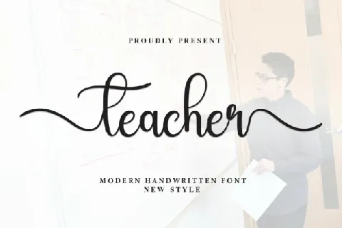 Teacher Script font