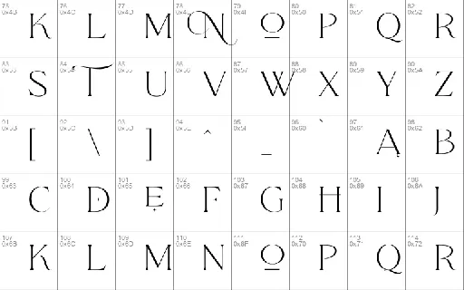 Qene-G font