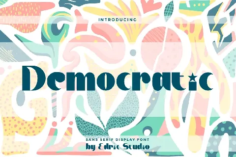 Democtratic Demo font