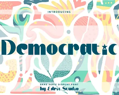 Democtratic Demo font