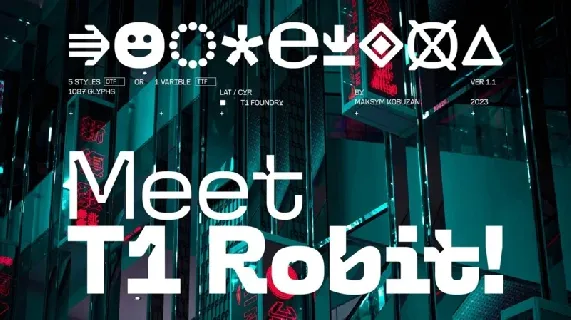 Robit Family font