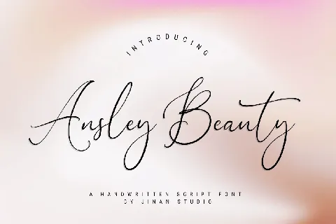 Ansley Beauty font