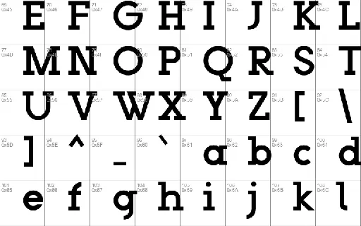 Golict font