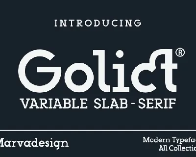 Golict font