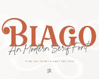 Biago Duo font