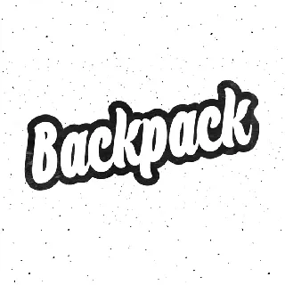 Backpack font