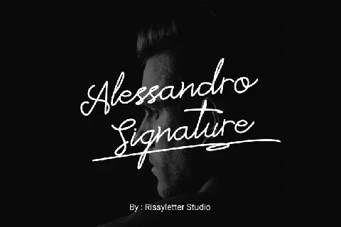 Alessandro_Signature_Demo font