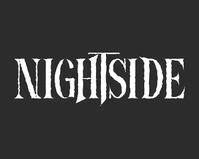 Nightside Demo font