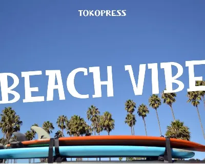 Beach Vibe font