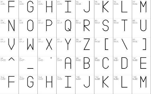 Zector font