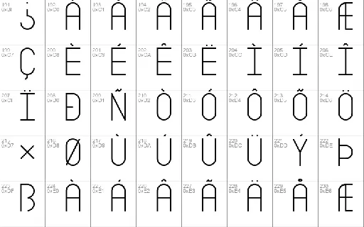 Zector font