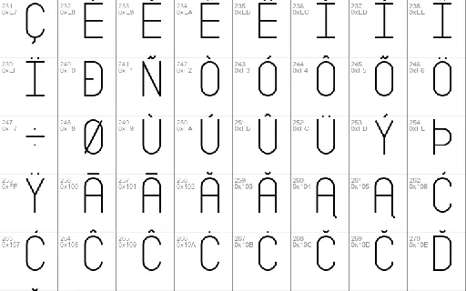 Zector font