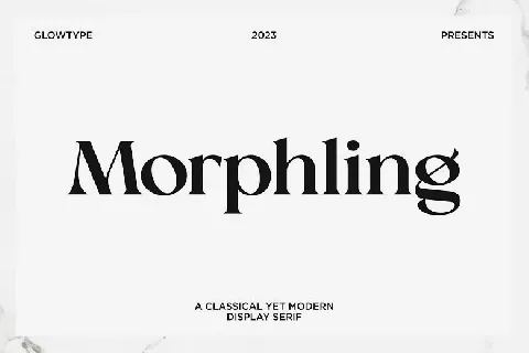 Morphling font