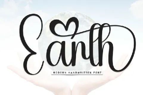 Earth Script font