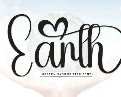 Earth Script font