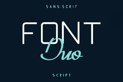 Exninja Duo font