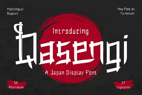 Qasengi Trial font