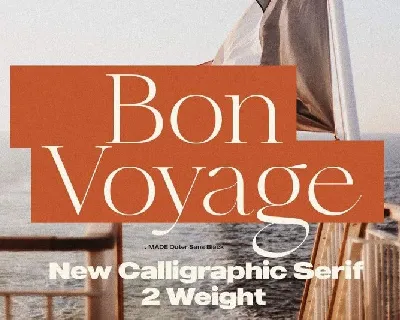 Bon Voyage font