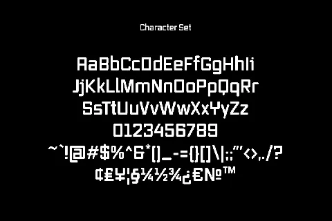 Bokkeh font