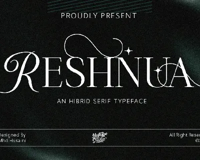 Reshnua font