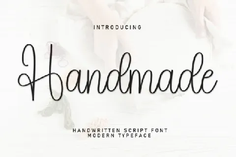 Handmade Calligraphy Typeface font