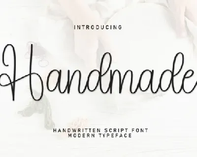 Handmade Calligraphy Typeface font