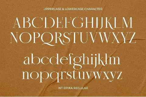 NT Epika font