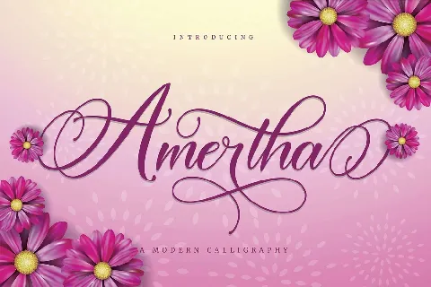 Amertha font