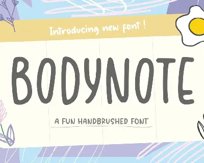 BODYNOTE font