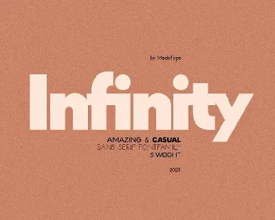 Made Infinity font