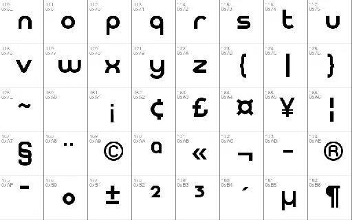 Meltix font