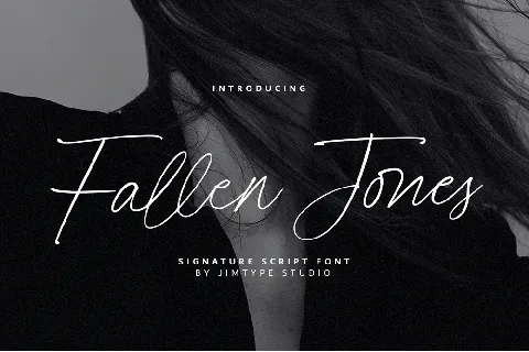 Fallen Jones font