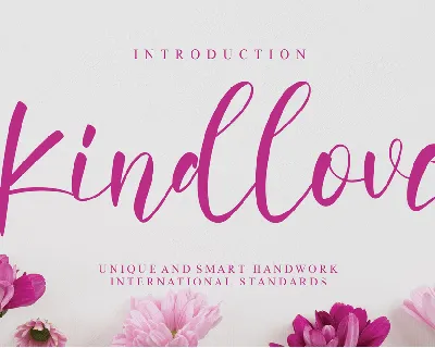 Kindlove font