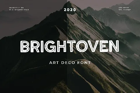 Brightoven font