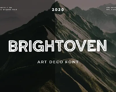 Brightoven font