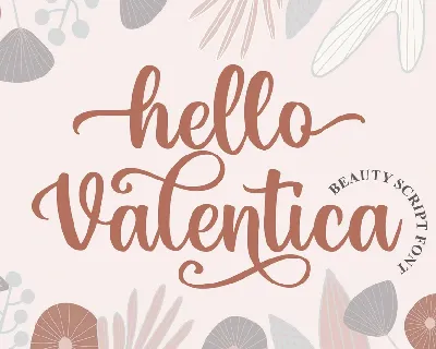 Hello Valentica font