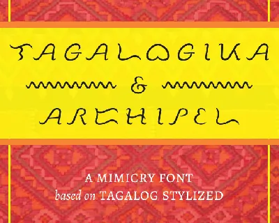Tagalogika font