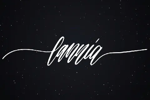 Lannia font