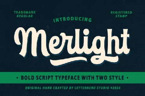 Merlight font