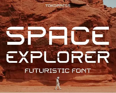 SPACE EXPLORER font