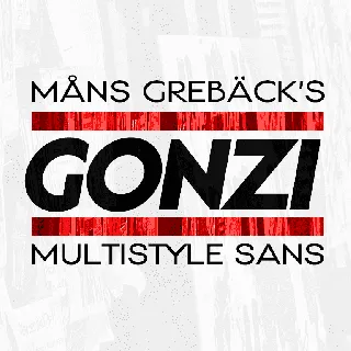 Gonzi Expanded PERSONAL USE font