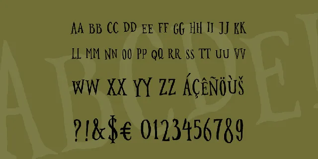 Surabanglus font