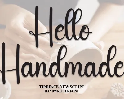 Hello Handmade Typeface font