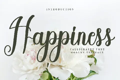 Happiness font