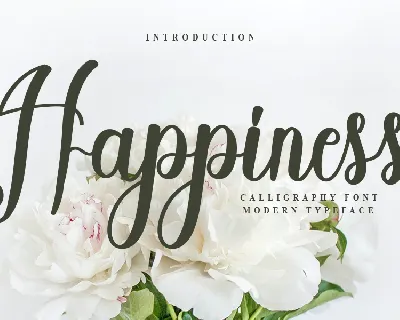 Happiness font