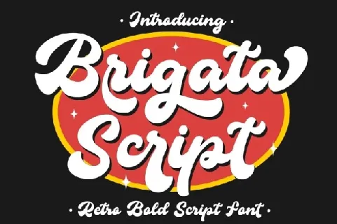 Brigata Script font