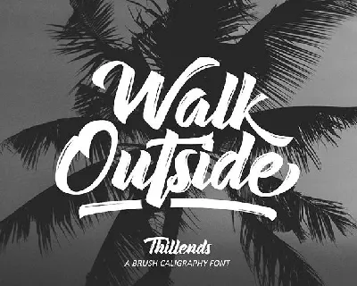 Thillends Script font