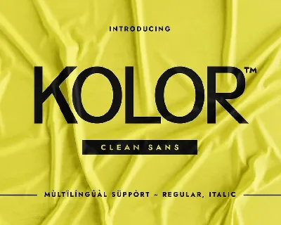 Kolor font