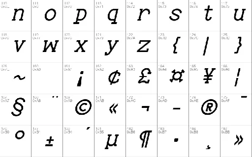 Turpis font